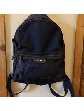 Longchamp le pliage Neo Nylon Navy Backpack - small.